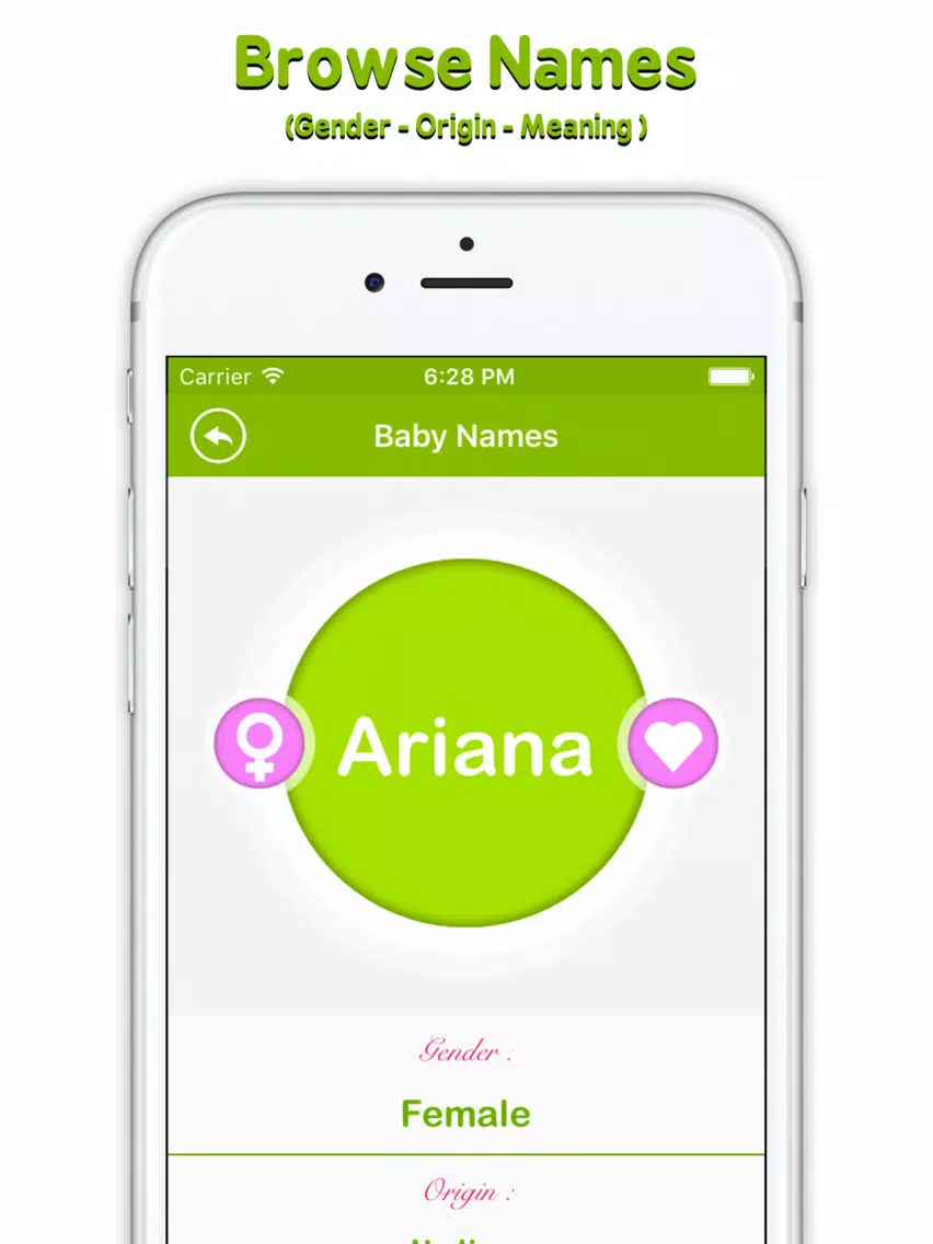 Baby Names Catalog +45000 name iPad 스크린샷