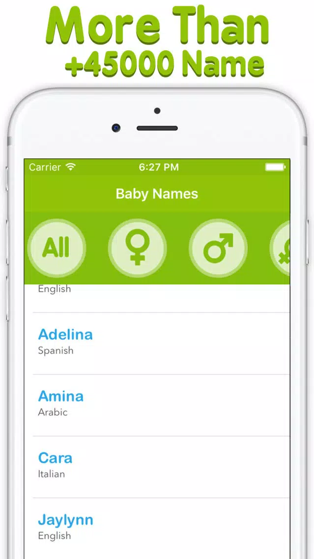 Baby Names Catalog +45000 name 스크린샷
