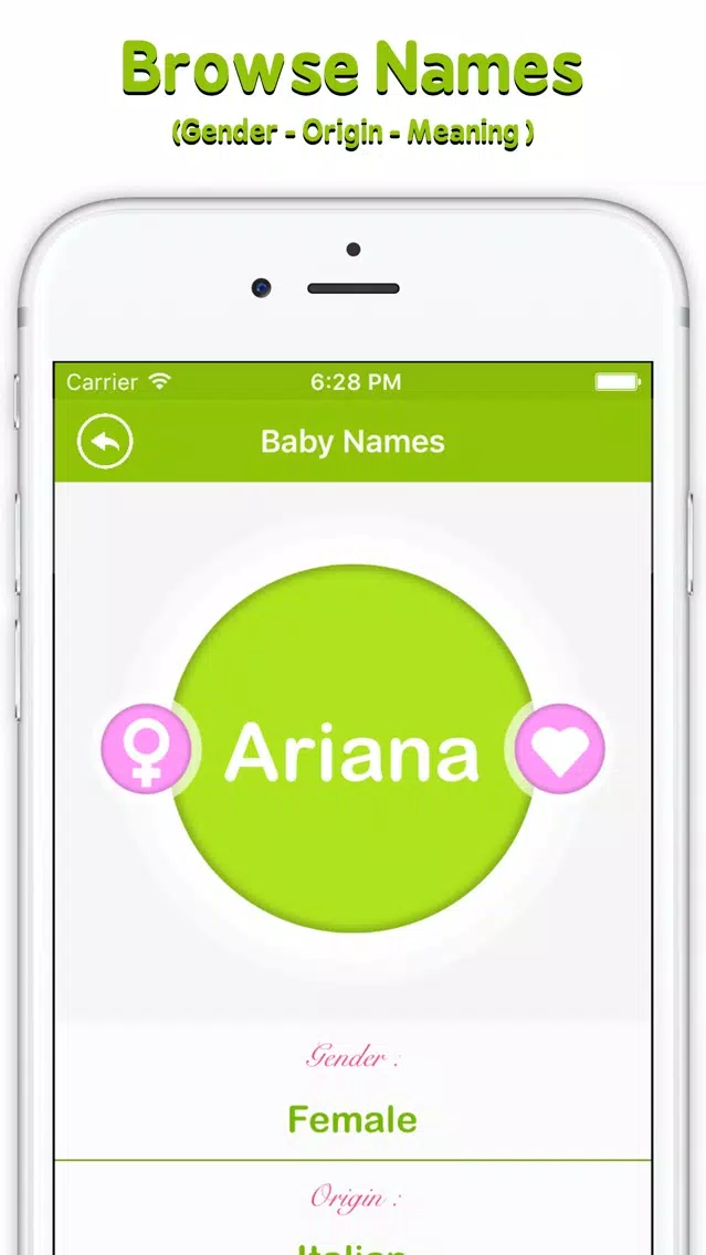 Baby Names Catalog +45000 name 스크린샷