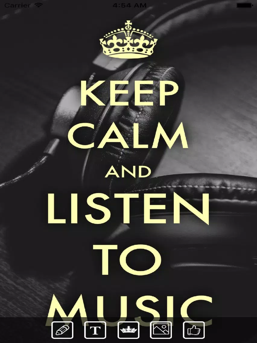 Keep Calm Maker - Wallpaper Creator iPad Screenshots