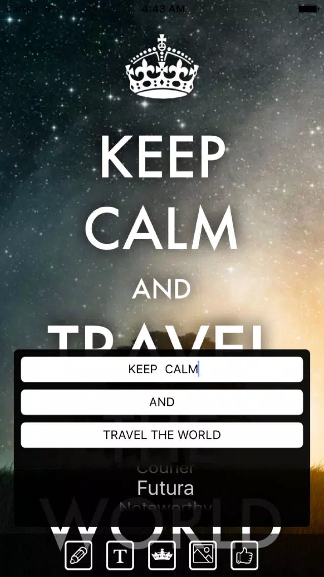 Keep Calm Maker - Wallpaper Creator Screenshots