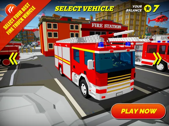 City Firefighter Heroes 3D iPad  Screenshots