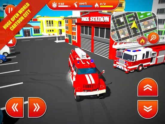 City Firefighter Heroes 3D iPad  Screenshots