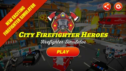 City Firefighter Heroes 3D Screenshots