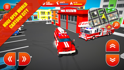 Ảnh chụp màn hình của City Firefighter Heroes 3D