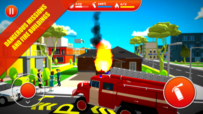 Ảnh chụp màn hình của City Firefighter Heroes 3D