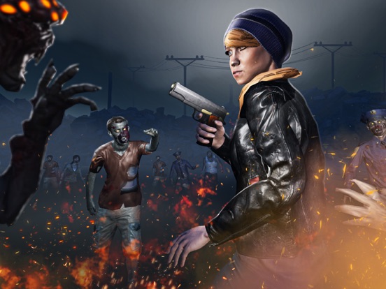 Capturas de tela do Left To Dead: Zombie Shooter iPad 