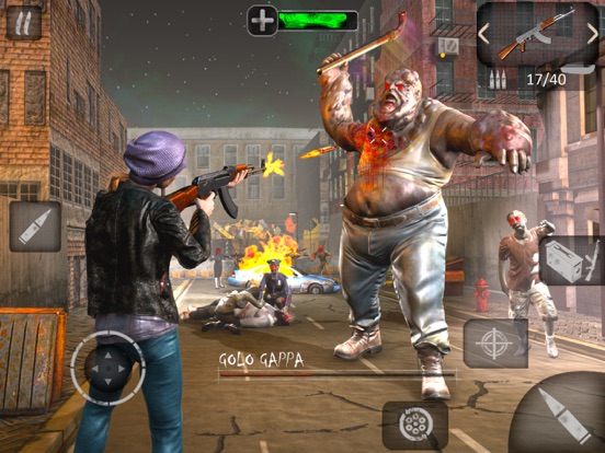 Capturas de tela do Left To Dead: Zombie Shooter iPad 