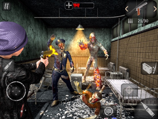 Capturas de tela do Left To Dead: Zombie Shooter iPad 