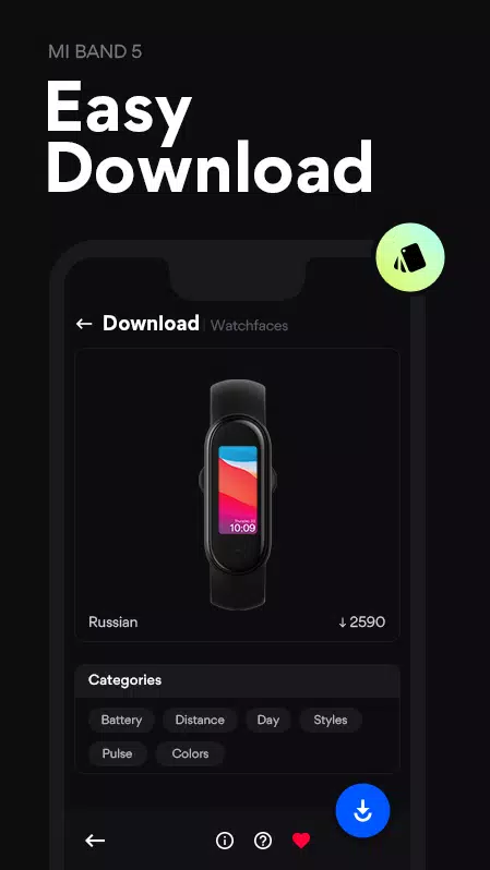 Mi Band 5 Watch Faces Screenshots