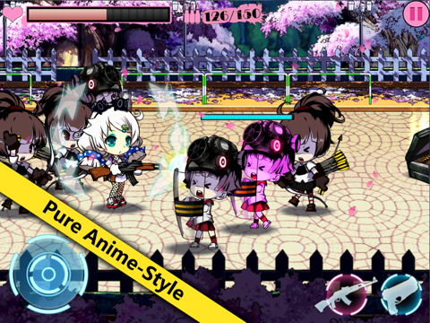 Zombiegal Kawaii iPad  স্ক্রিনশট