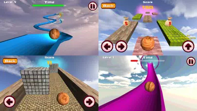 Ball Coaster 3D - Roller Dash স্ক্রিনশট
