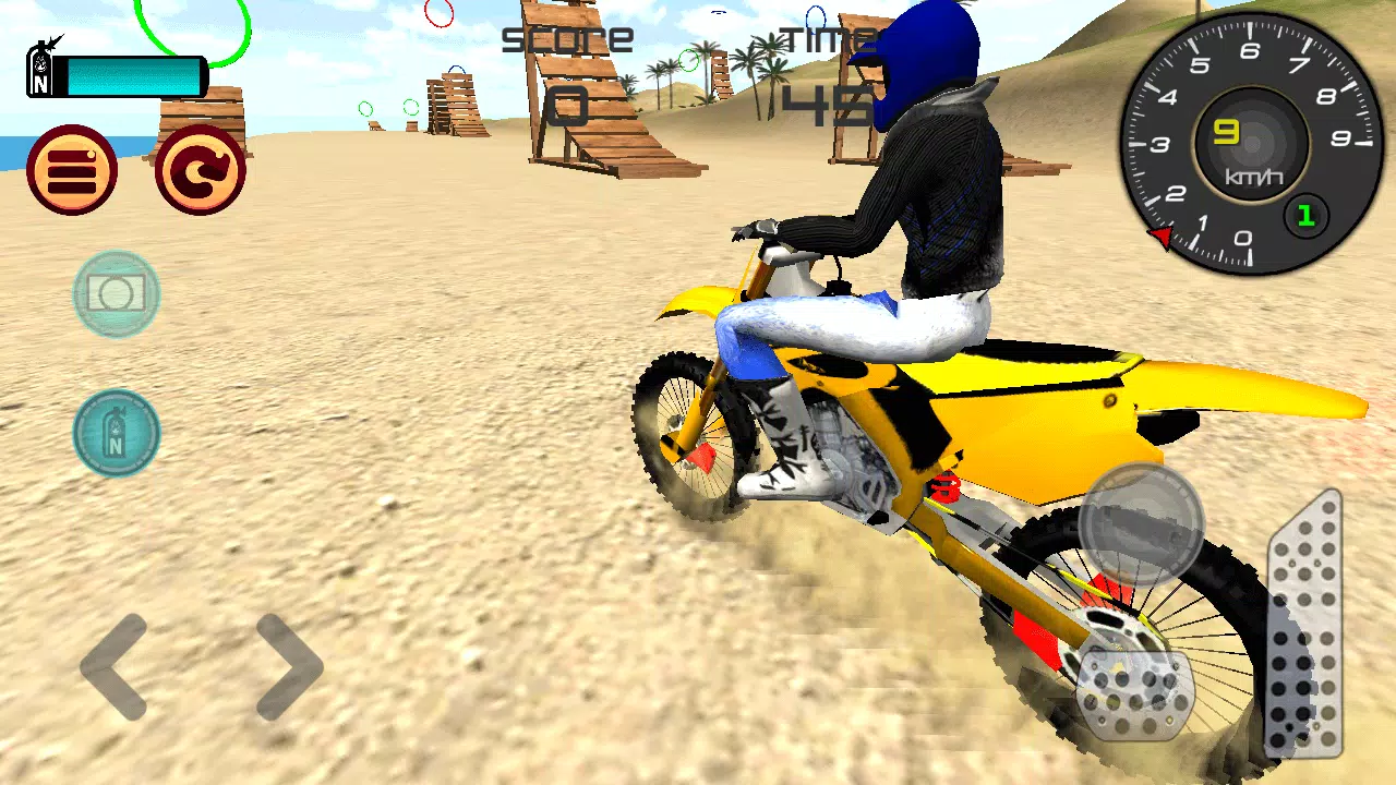 Motocross Beach Jumping 3D Screenshots