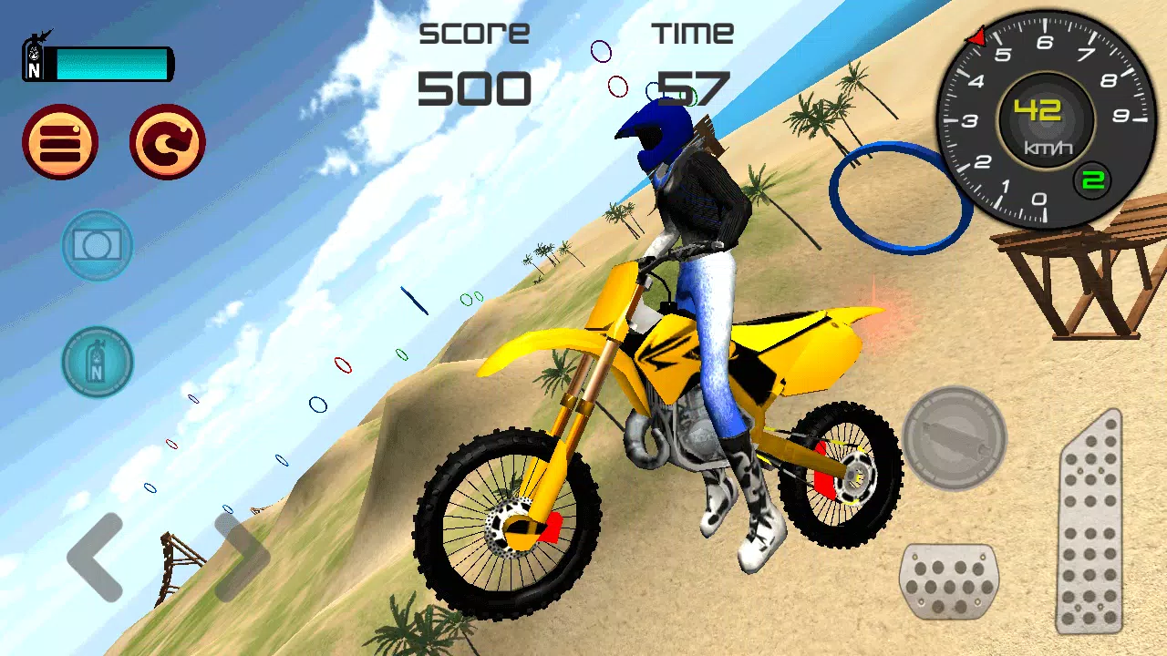 Motocross Beach Jumping 3D Screenshots