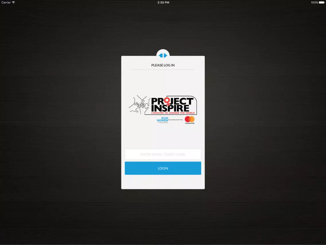 Project Inspire 2016 iPad Screenshots