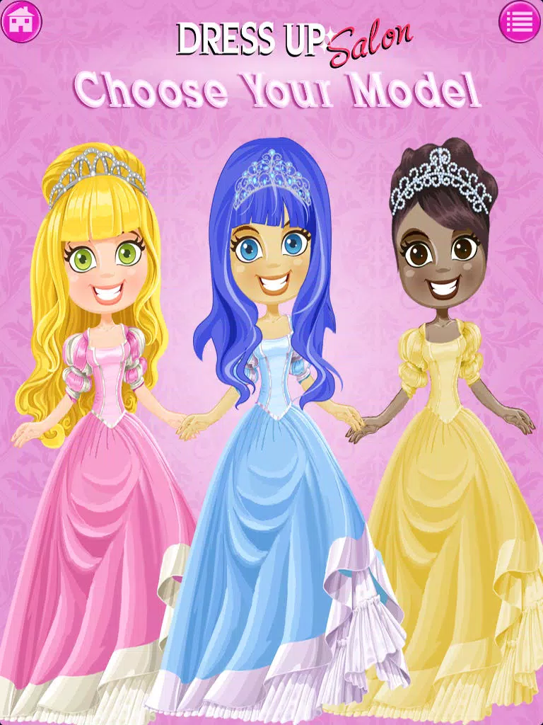 Dress Up Beauty Salon For Girls - Fashion Model and Makeover Fun with Wedding, Make Up & Princess - FREE Game iPad Screenshots