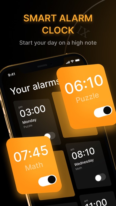 Smart Alarm Clock Wake Up Time Screenshots
