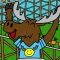 Mickey the Moose Coloring Book