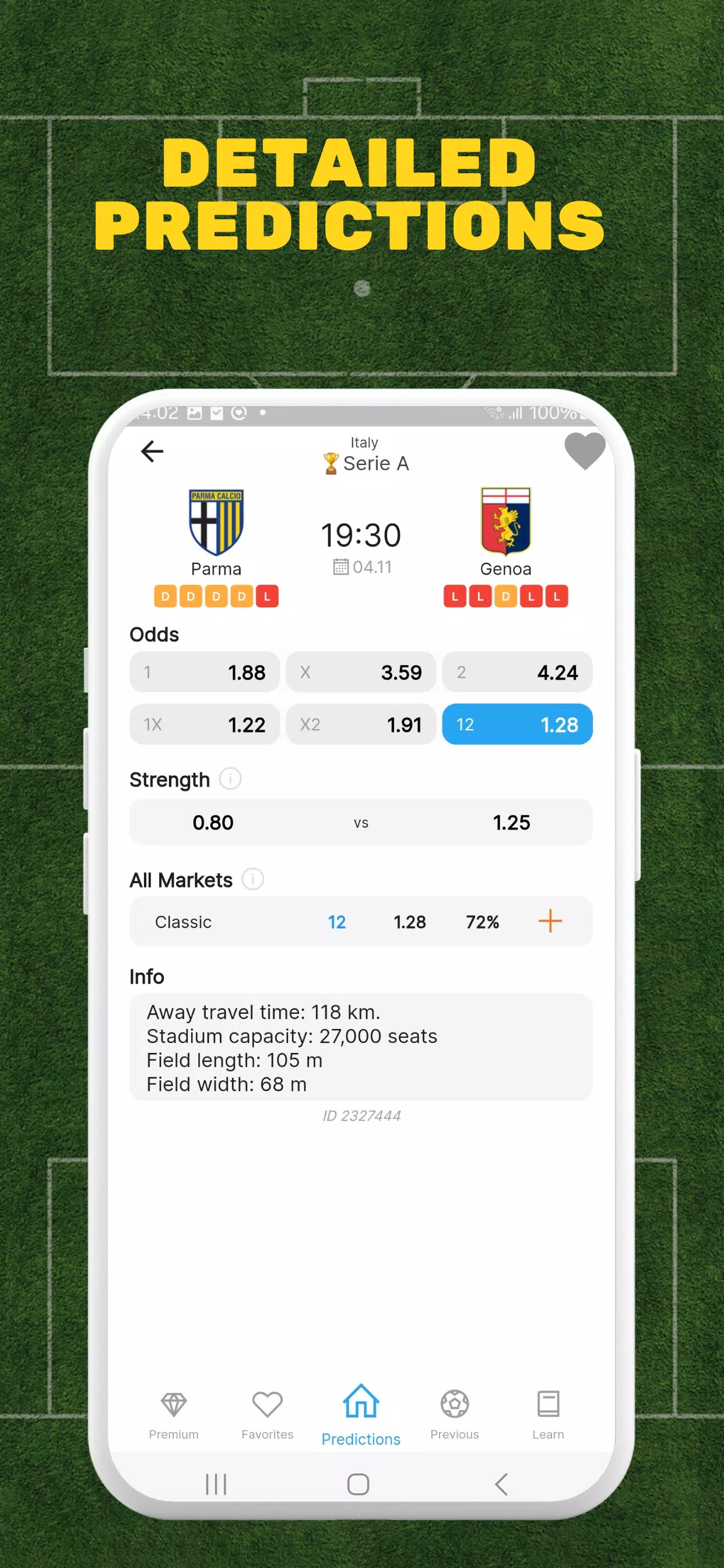 X Betting Predictions應用截圖