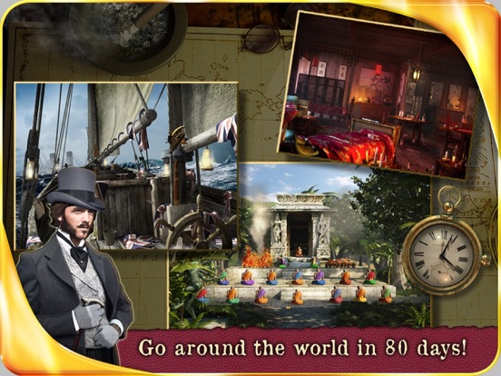 Around the World in 80 Days – Extended Edition - Based on a Jules Verne Novel iPad Screenshots