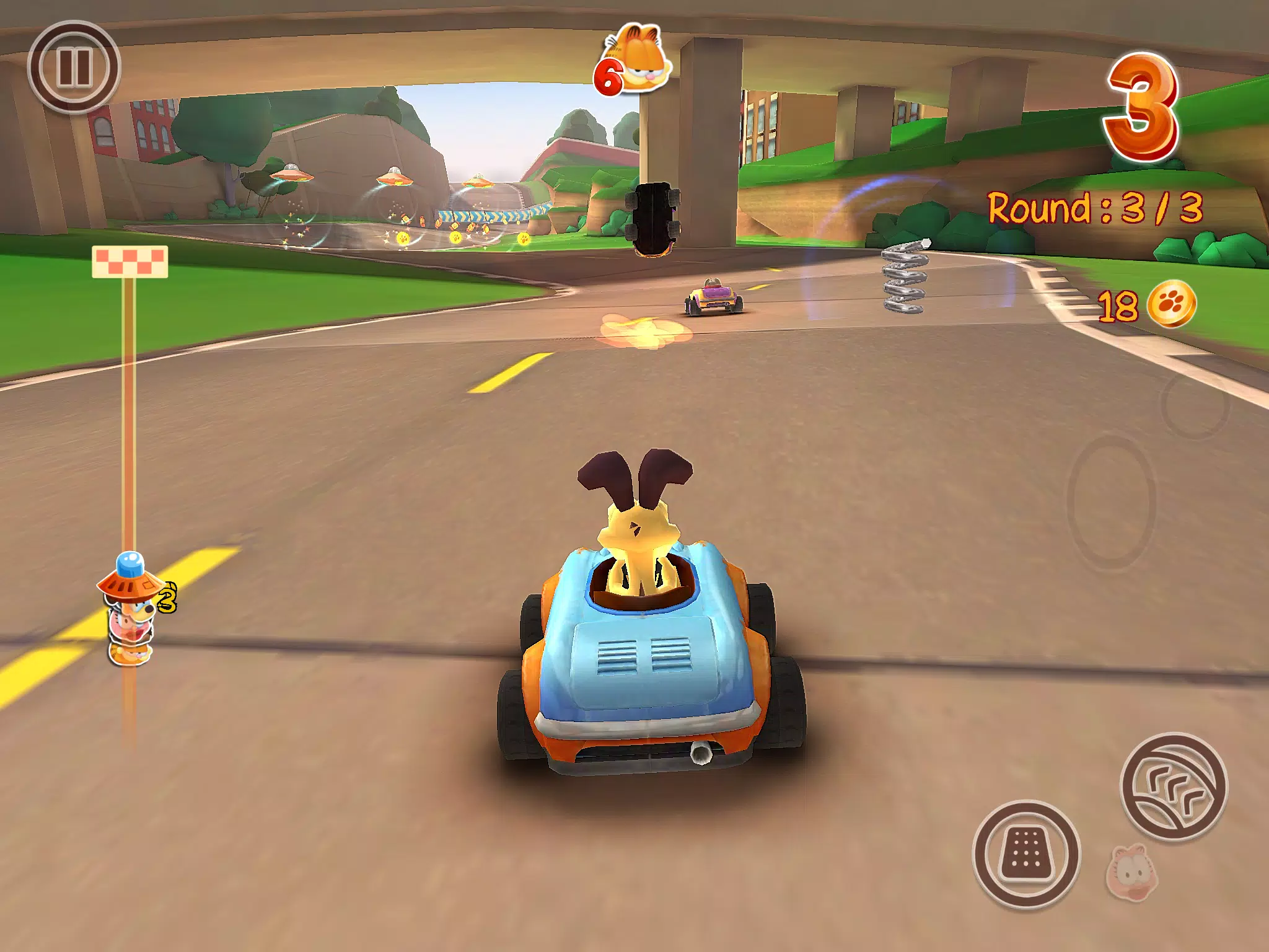 Garfield Kart : Fast and Furry Screenshots