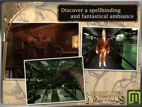 Jules Verne's Mystery of the Nautilus (Universal) iPad স্ক্রিনশট