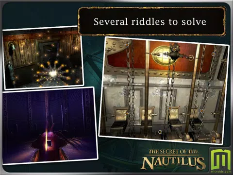 Jules Verne's Mystery of the Nautilus (Universal) iPad স্ক্রিনশট