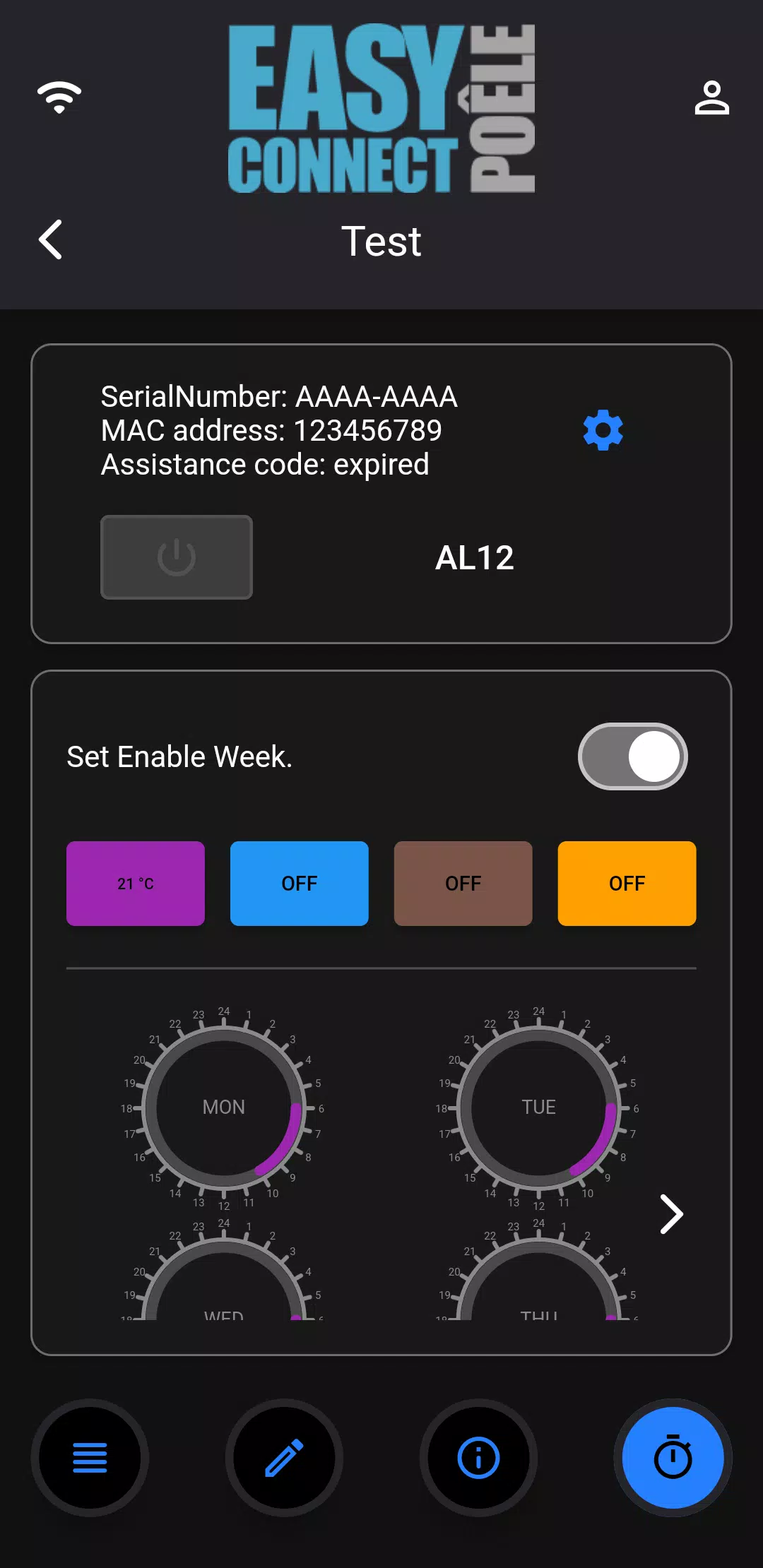 Easy Connect Poêle Screenshots