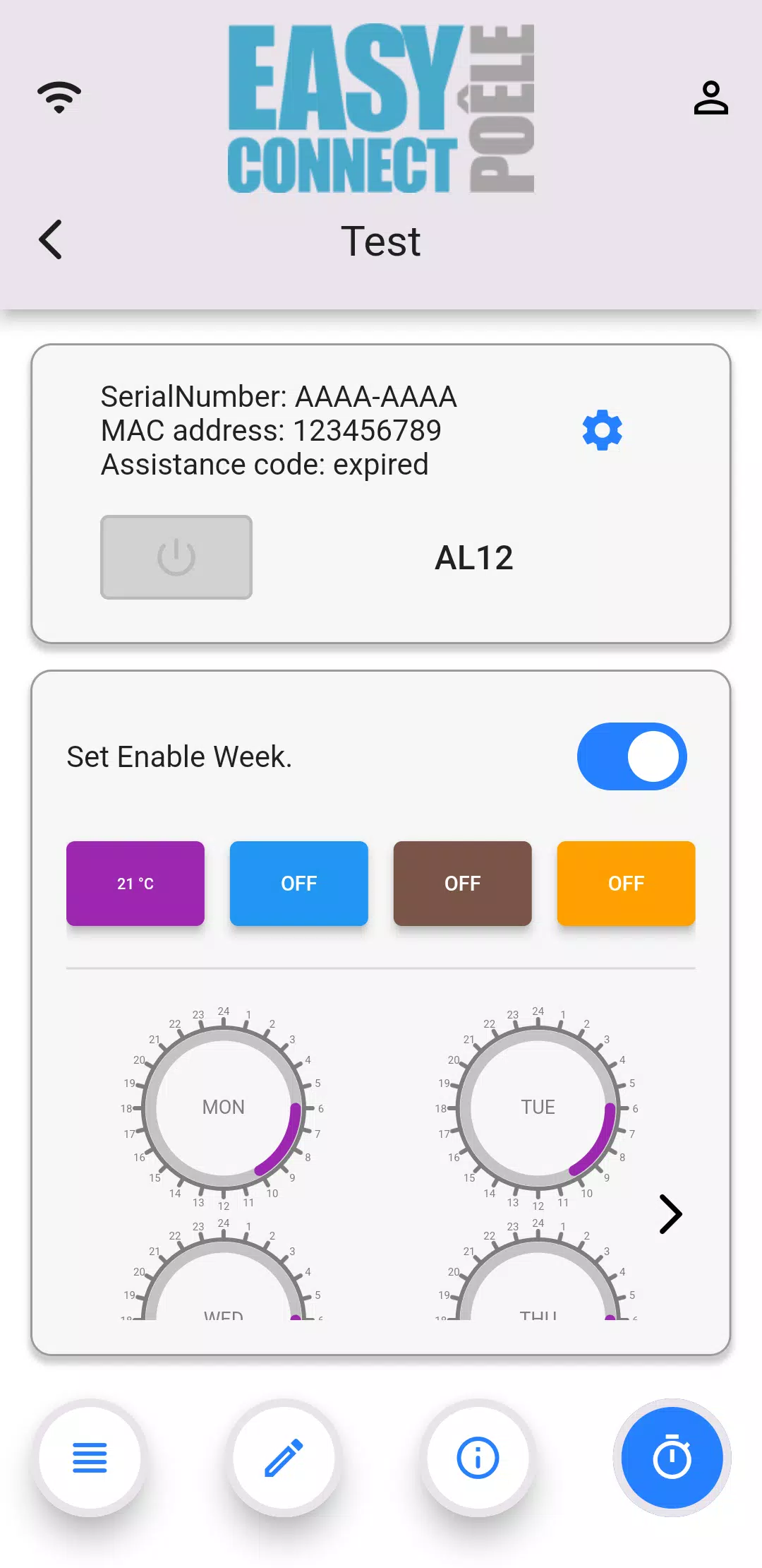 Easy Connect Poêle Screenshots
