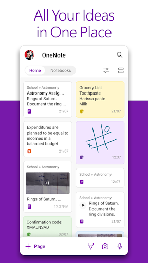 Microsoft OneNote: Save Notes Screenshots