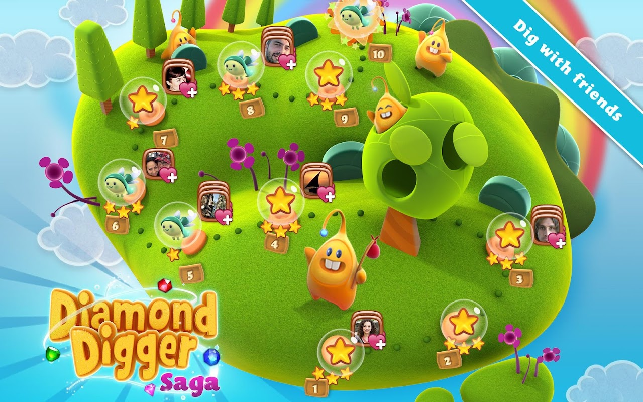 Diamond Digger Saga Screenshots
