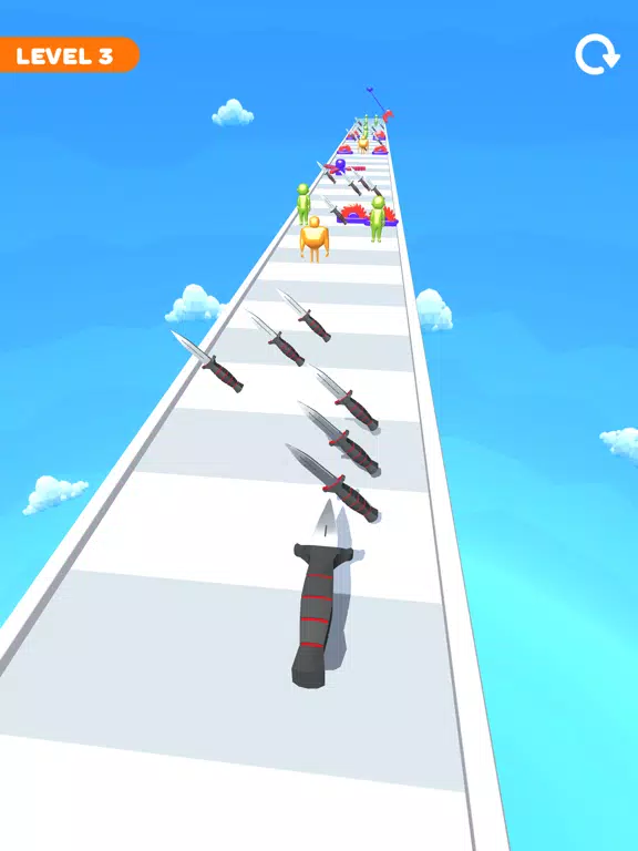 تصاویر Knife Stack!! iPad 