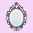 Actress of the mirror - etiquette mirror when travel cosmetic makeup