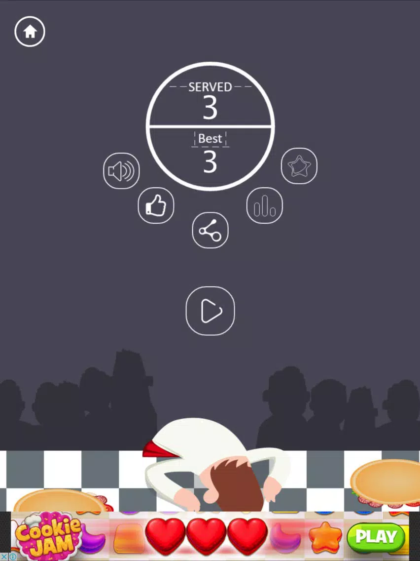 Pizza Catcher - Catch Falling Pizzas Game iPad  Screenshots