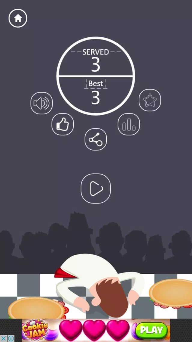 Pizza Catcher - Catch Falling Pizzas Game Screenshots