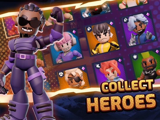Mighty Action Heroes iPad  Screenshots
