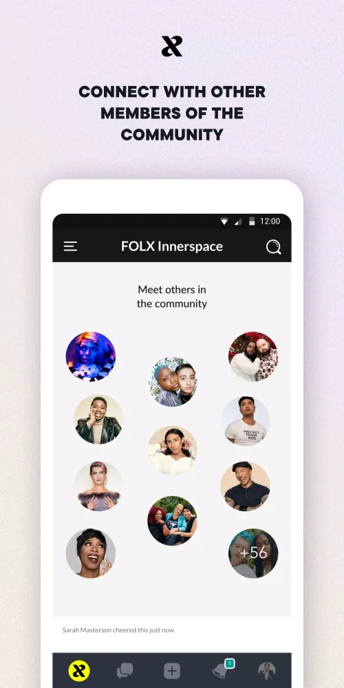 FOLX Community Platform Screenshots