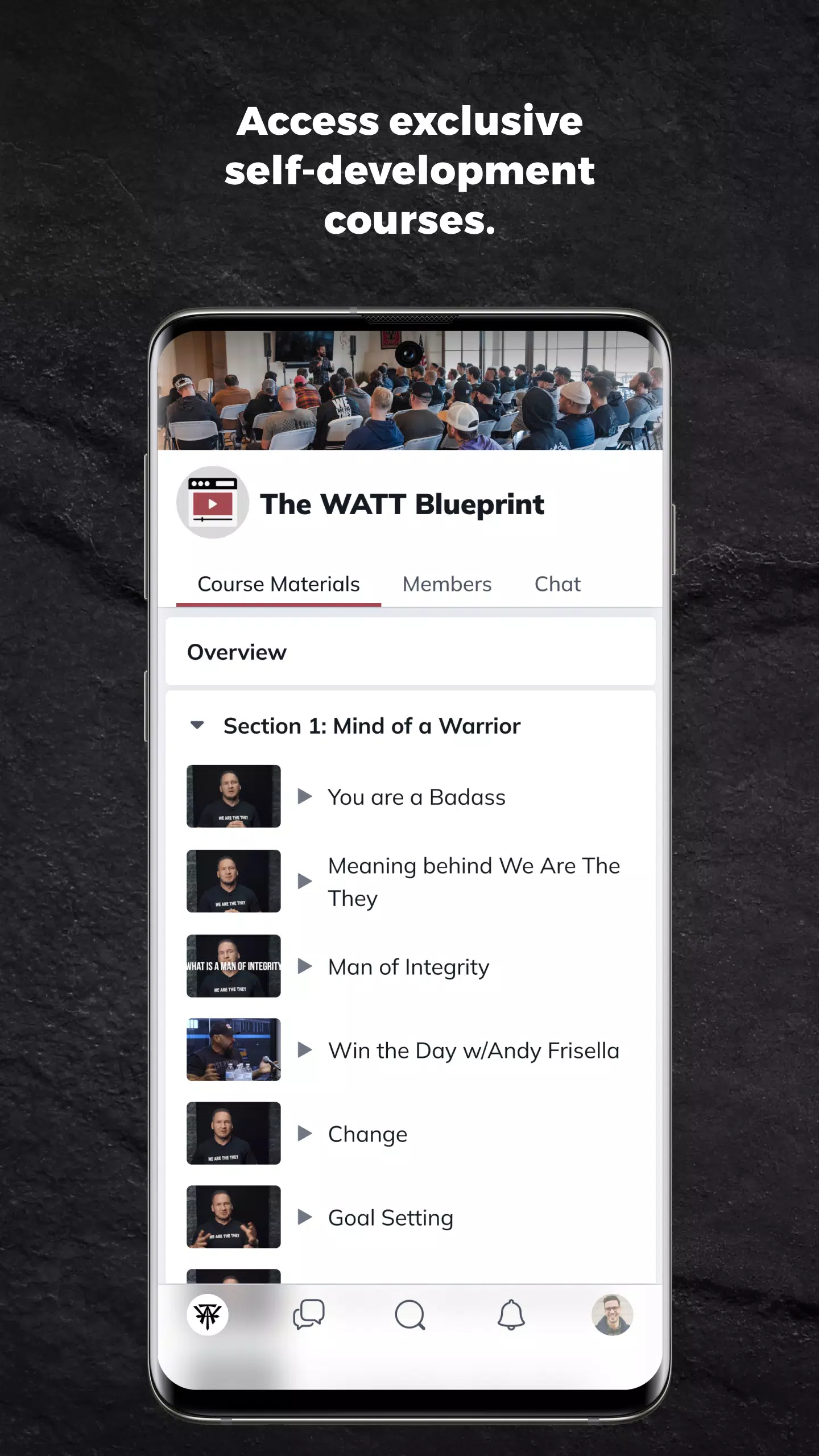 WATT Community Screenshots