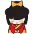 Kimi kawaii japanese doll for iMessage Sticker
