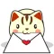 Kira the neko cat for iMessage Sticker