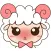 Kuri , the little sheep for iMessage Sticker
