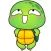 Pura the funny turtle 3 for iMessage Sticker