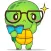 Pura the funny turtle 4 for iMessage Sticker