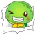 Pura the funny turtle 6 for iMessage Sticker