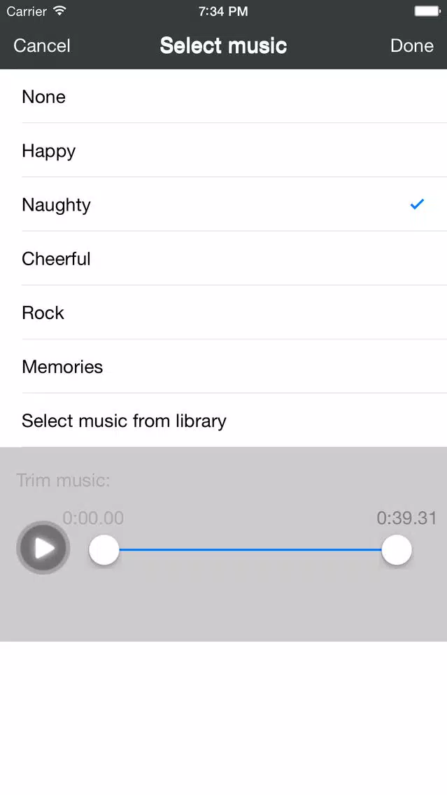 Video Sound - Add music to video & Add sound to video & Free video editor and maker Screenshots