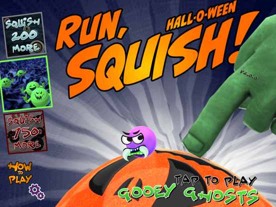 Tangkapan skrin Run Squish iPad 