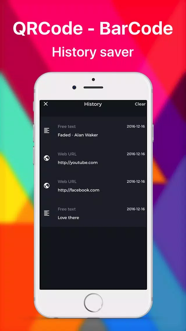 Barcode scanner - QRCode generator Screenshots