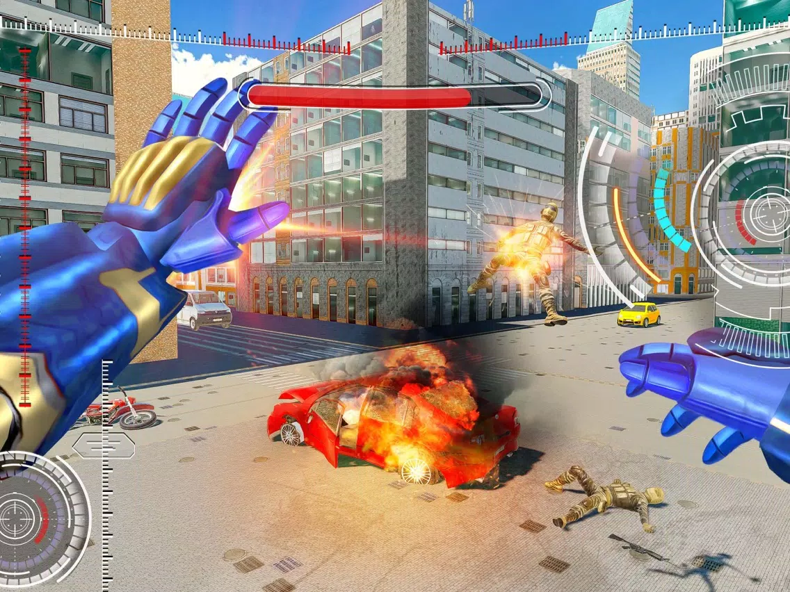 Скриншоты Superhero FPS Shooter Games iPad 