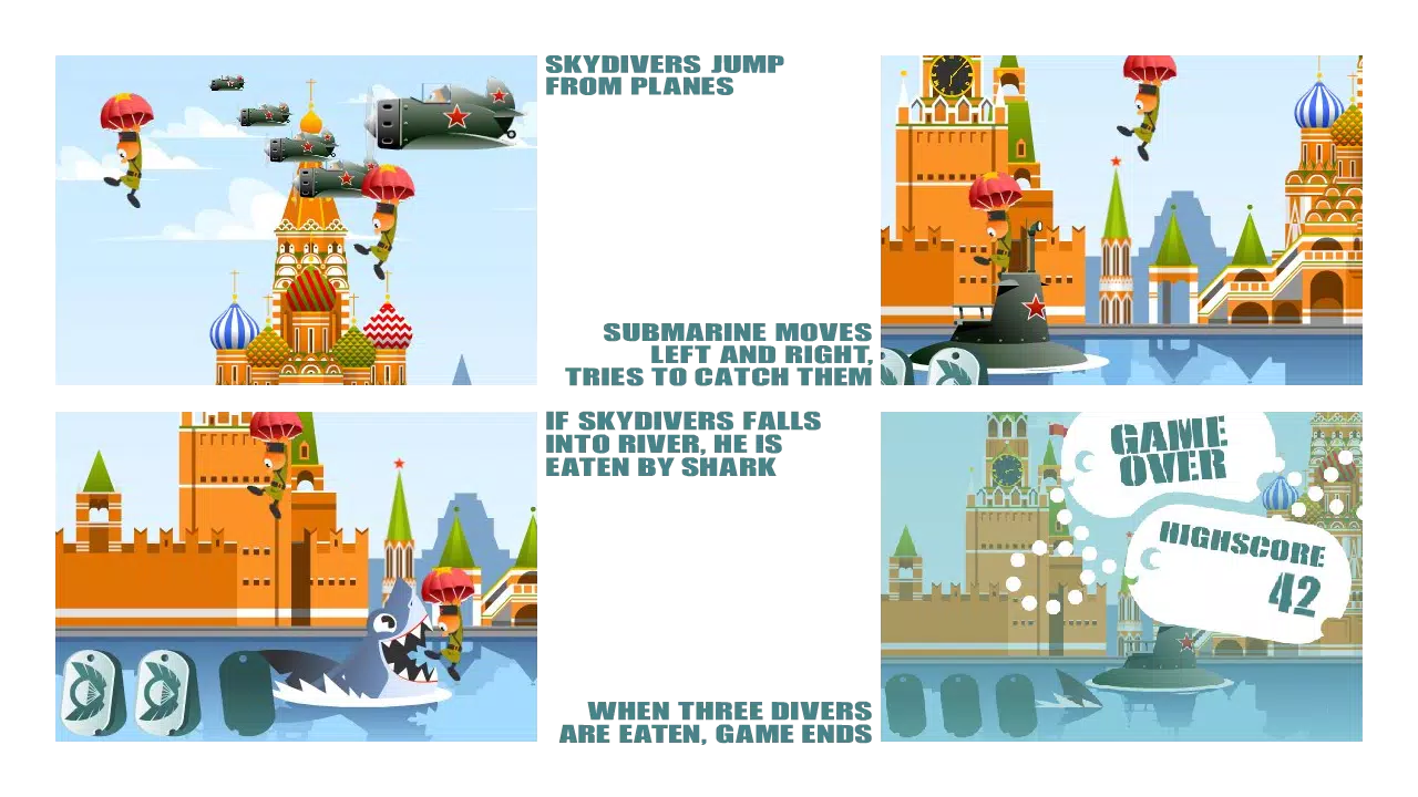 PARACHUTE Screenshots