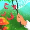 صائد الكلمات في غابة الحروف : لتعليم الطفل هجاء العديد من الكلمات العربية والانجليزية في شكل لعبة ممتعة